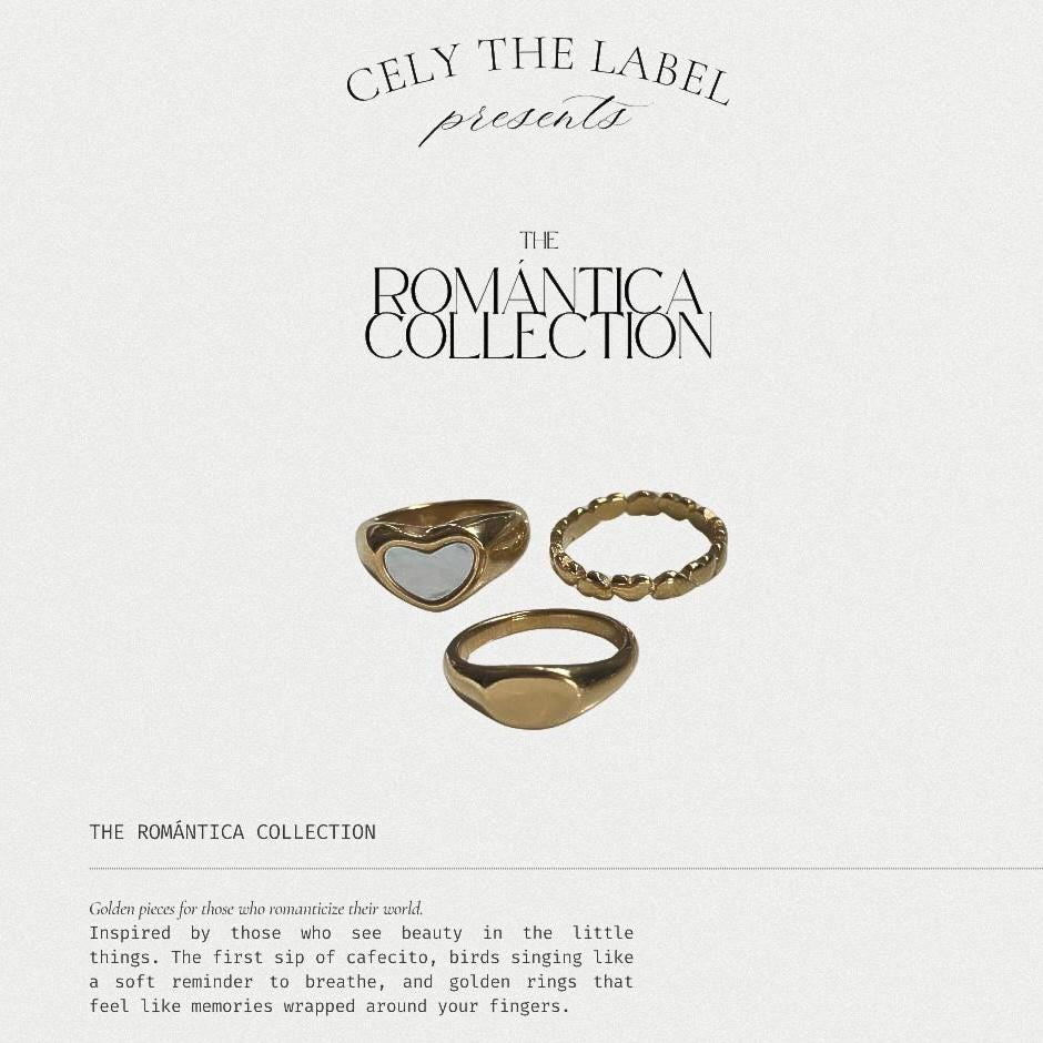 ROMÁNTICA RING BUNDLE